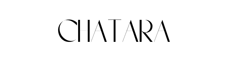 Chatara  フリーフォントのダウンロード