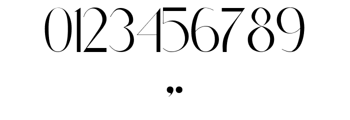 Chatara Schriftart Anderer Schreiben