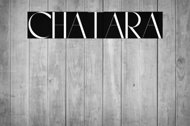 Chatara Font examples