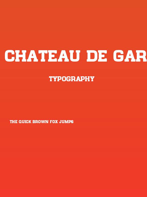 Chateau de Garage Poster