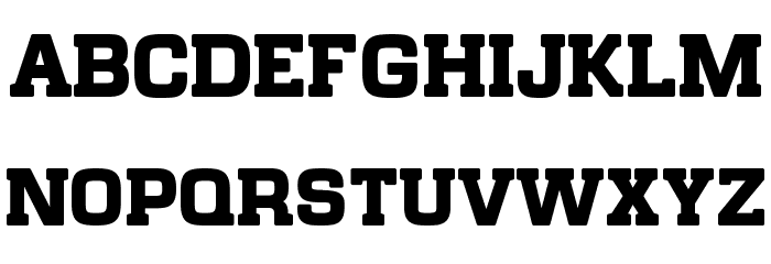 Chateau de Garage Font LOWERCASE