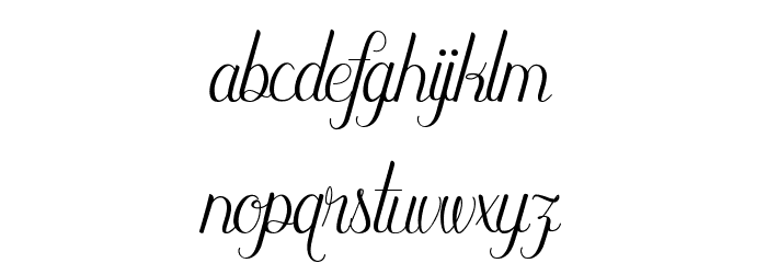 ChateauxdesOlives Font LOWERCASE