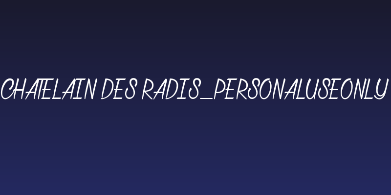 Chatelain des Radis_PersonalUseOnly Social Header