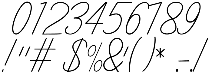 Chathalia2 Font OTHER CHARS