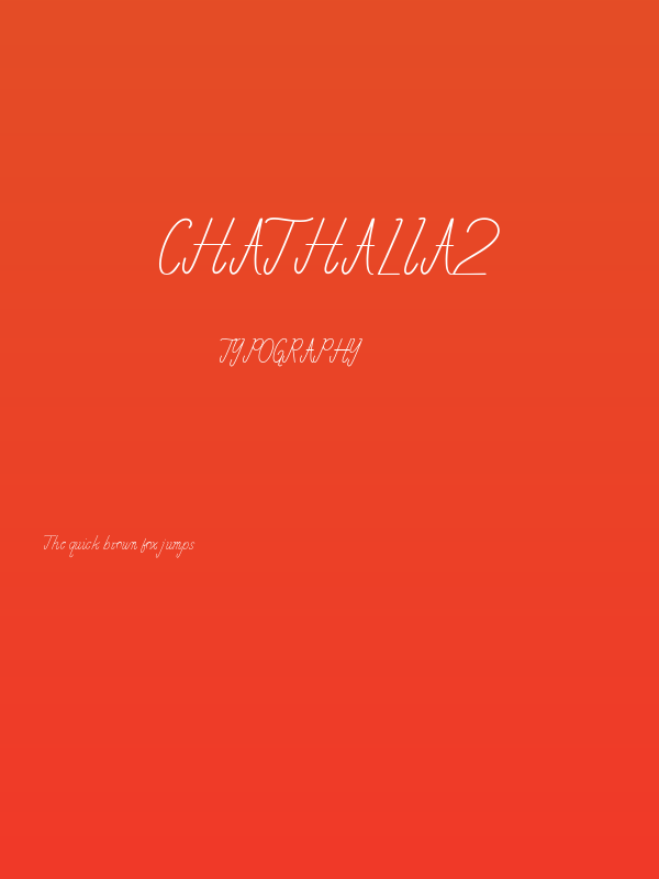 Chathalia2 Poster