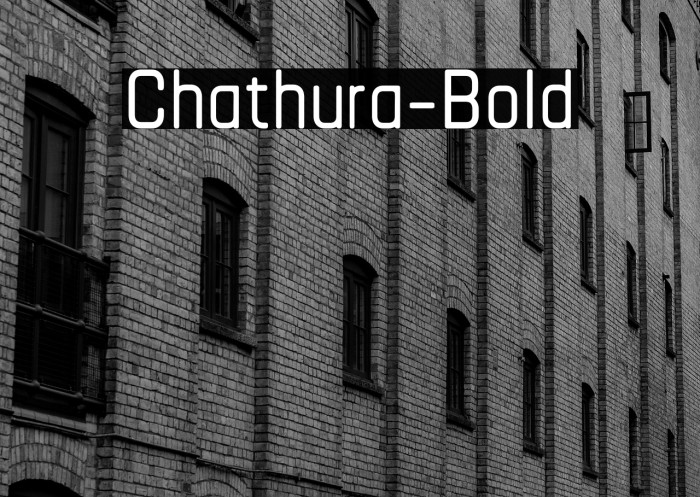 Chathura-Bold Example 1