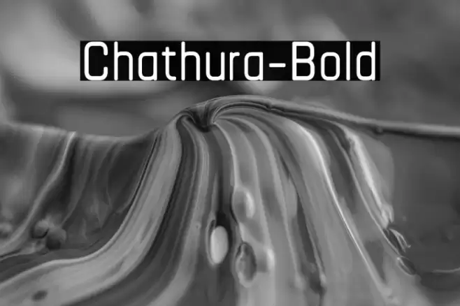 Chathura-Bold Font examples