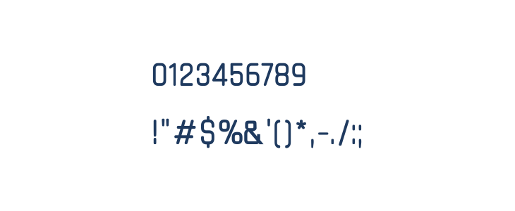 Chathura-ExtraBold Other Characters