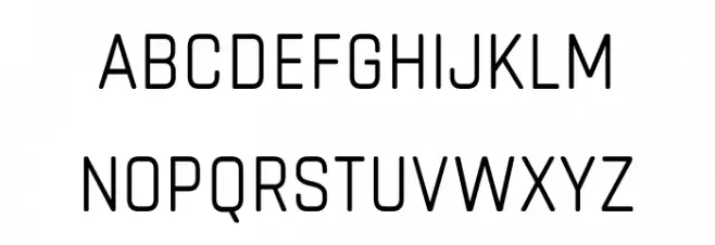 Chathura-Regular フォント 大文字