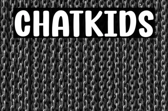 Chatkids Font examples