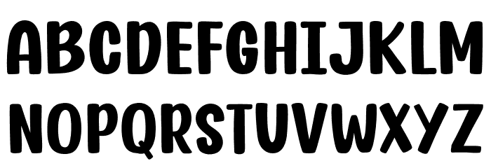 Chatkids Font LOWERCASE
