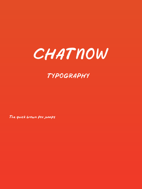 Chatnow Poster