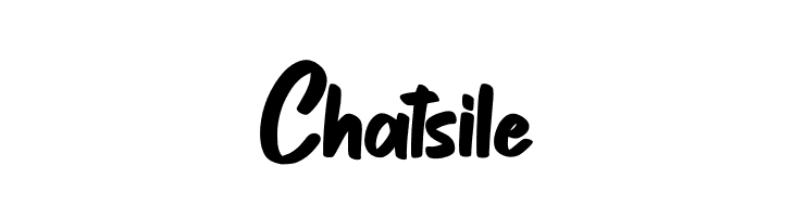 Chatsile  Descarca Fonturi Gratis