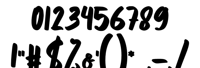 Chatsile Font OTHER CHARS