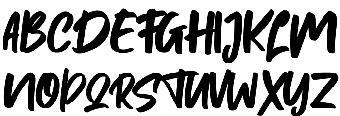 Chatsile Font UPPERCASE