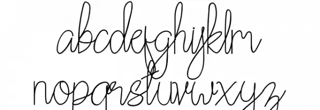 ChattagirieFree 字体 小写