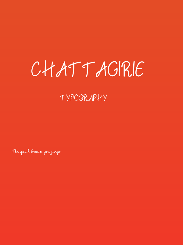 Chattagirie Poster