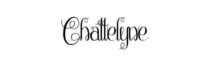 Chattelyne  नि: शुल्क फ़ॉन्ट्स डाउनलोड