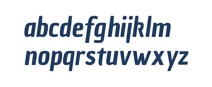 Chau Philomene One Italic Lowercase