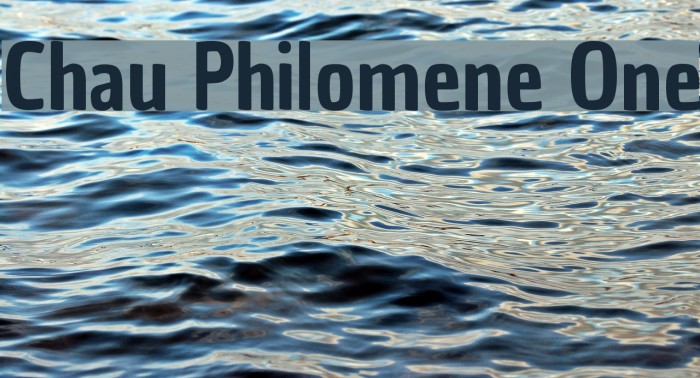 Chau Philomene One Example 1