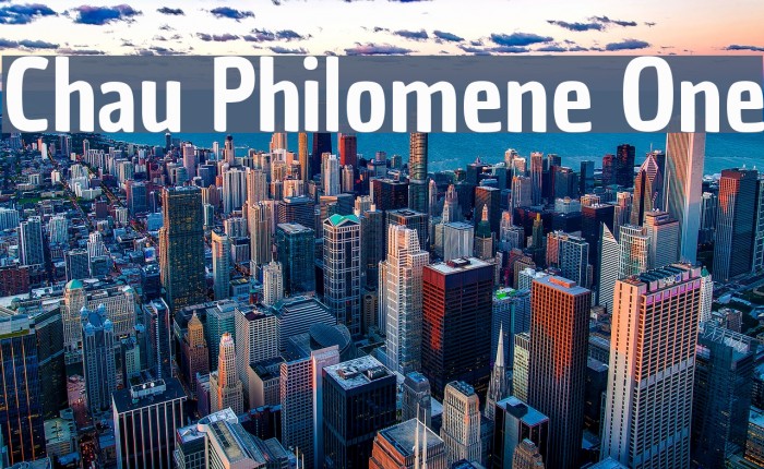 Chau Philomene One Example 2