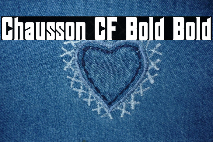 Chausson CF Bold Bold Example 3