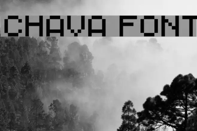 Chava Font examples