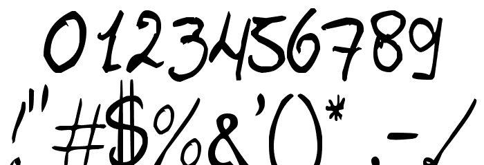 Chave Font OTHER CHARS