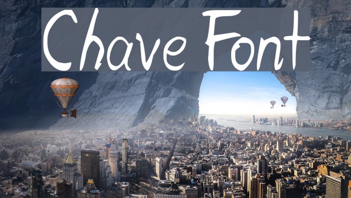 Chave Font examples