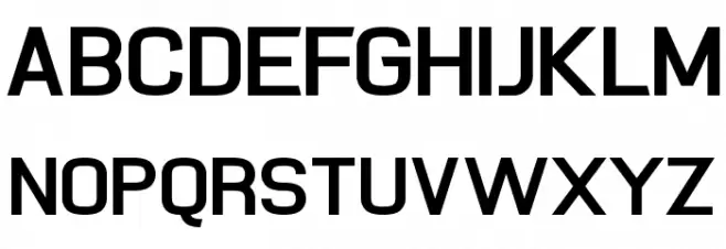Chavelite Font UPPERCASE