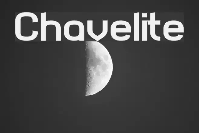 Chavelite Font examples