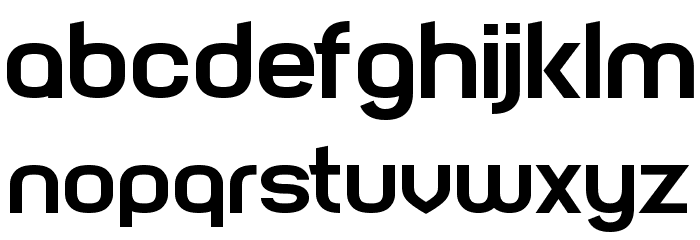 Chavelite Font LOWERCASE