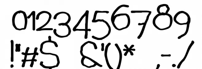 Chavenir Bold Font OTHER CHARS