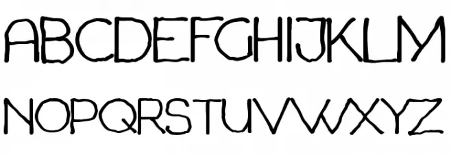 Chavenir Bold Шрифта ВЕРХНИЙ