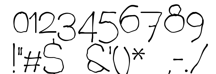 Chavenir Lower Case LC Font OTHER CHARS