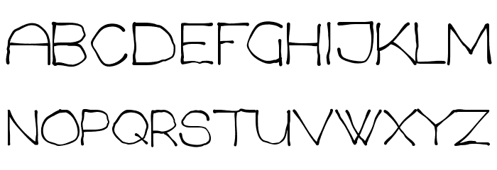 Chavenir Versal Versal Font LOWERCASE