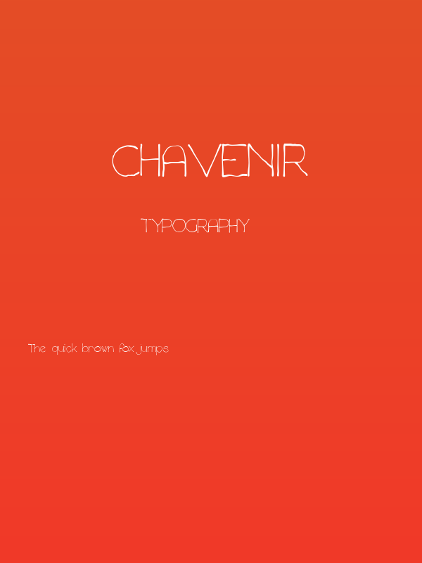 Chavenir Poster