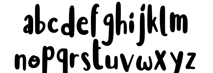 Chavitaly Font LOWERCASE