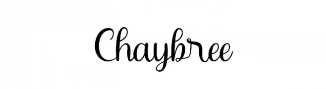Chaybree   Frei Schriftart Herunterladen