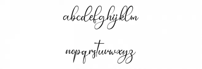 Chayla lovely Caratteri MINUSCOLO