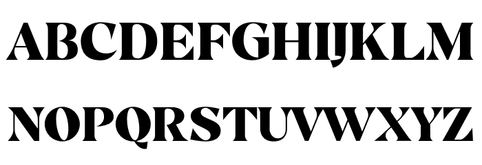 Chayle Font UPPERCASE