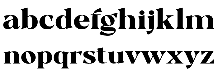 Chayle Font LOWERCASE