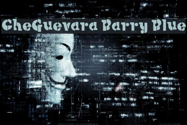 CheGuevara Barry Blue Example 1