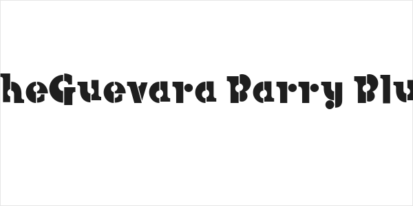 CheGuevara Barry Blue Logo