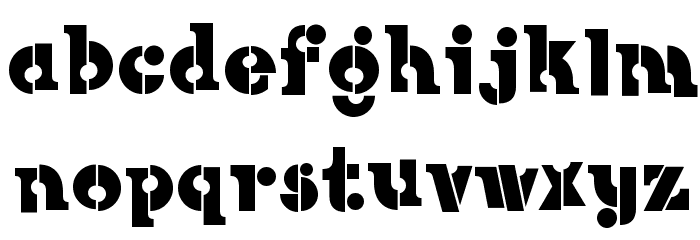 CheGuevara Barry Blue Font LOWERCASE
