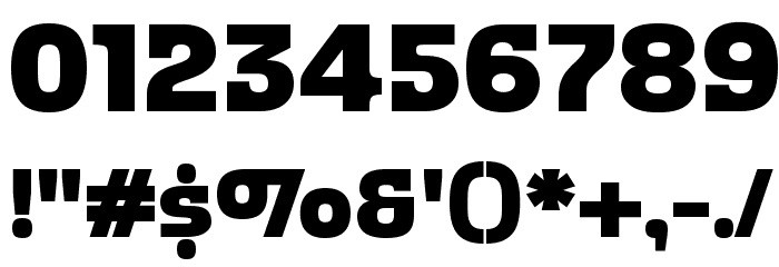 CheGuevara Barry German Font OTHER CHARS
