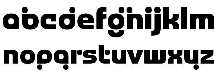 CheGuevara Barry German Font LOWERCASE