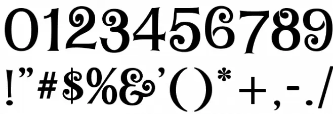 CheGuevara Barry Red Font OTHER CHARS