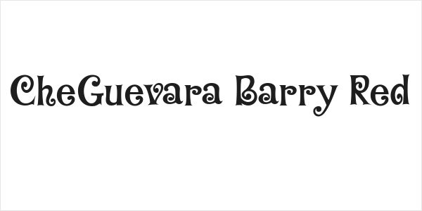 CheGuevara Barry Red Logo