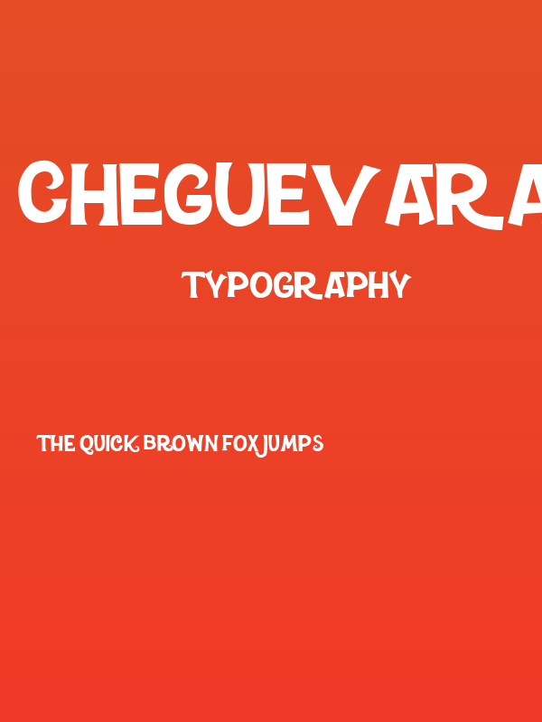 CheGuevara ChocolateFactory Regular Poster